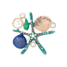 Unique Sea Creature Brooch That Adds Charm To Any-Green 1748