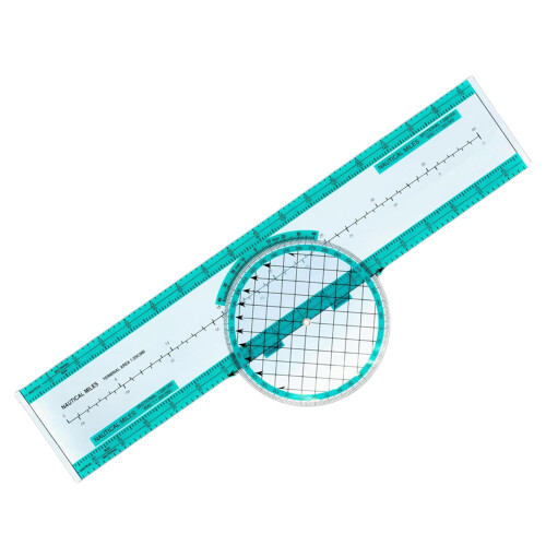 Luftfahrt-Plotter-Vektor-Navigationslineal, rotierende