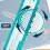 Luftfahrt-Plotter-Vektor-Navigationslineal, rotierende 7