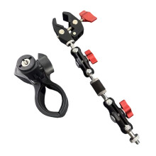 Verstellbarer, um 360 Grad drehbarer Mikrofon-Ständerclip-240mm