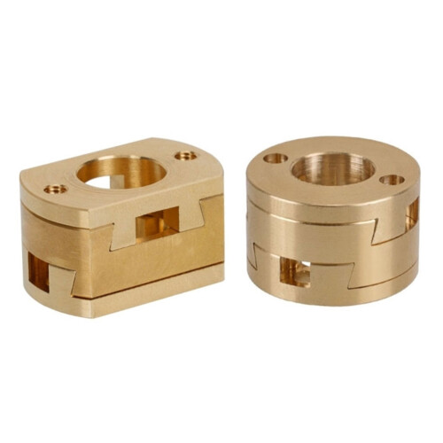 Durabilit Bronze T8 Z Axled Screw Oldham Coupling-Type A round1 1