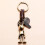 Elegant Rabbit Designs Keychain Accessory Perfect For 5