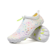 (white, S:37) 2026 HydroGrip Canyoning Shoes | Quick-Dry Couple's Aqua Trekking Footwear for River Trails, Non-Slip Eco Rubber Sole