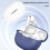 Shockproof Headphone Silicone Cover Dustproof Sleeve-White 3