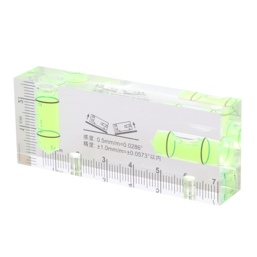 Clear Bubble Level Magnetic ABS Spirit Level for Easy Reading in