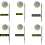1/6Pcs Soldering Iron Tips Welding Tool for Rework-HS02A JS 3