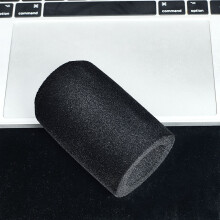 Flocking Foam Microphones Cover for Amplitank K688 Mics-Grey