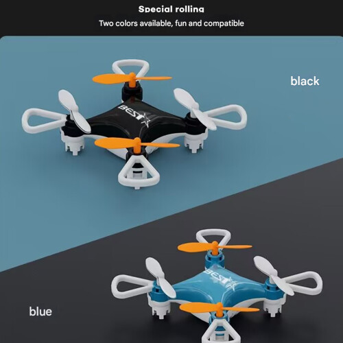 Little Remote Planes Featuring Shock Resistant ABS Frame-Black 2