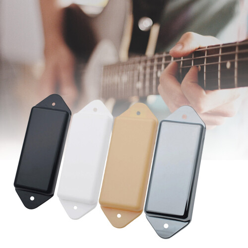 ABS Shell Neck Pickup Cover Kunststoff Gitarre Pickup-Silber 2