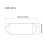 ABS Shell Neck Pickup Cover Kunststoff Gitarre Pickup-Silber 4