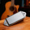 ABS Shell Neck Pickup Cover Kunststoff Gitarre Pickup-Silber 7