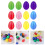 12er-Pack ABS-Orff-Musical-Shaker mit lebendigen Farben und 2