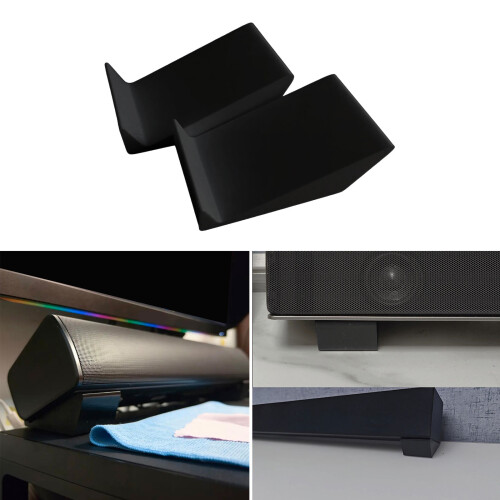 Universal Fit Speaker Stand Tool Minder montage en-Zwart 2