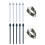 Pack of 5 Pen Refills with Clip for Secure Fixation for-White 2