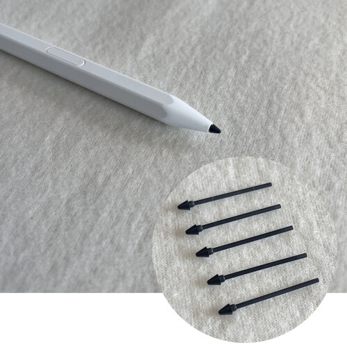 Pack of 5 Pen Refills with Clip for Secure Fixation for-White 2