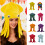 Comfortable Cuttlefish Cap Soft Cloth Easy To Clean-Yellow 3