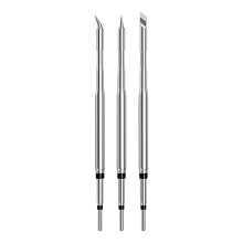1/6Pcs Soldering Iron Tip Fast Heating Stainless Steel For-3Pcs