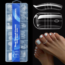 Moules à ongles à extension rapide avec échelle de mesure pour