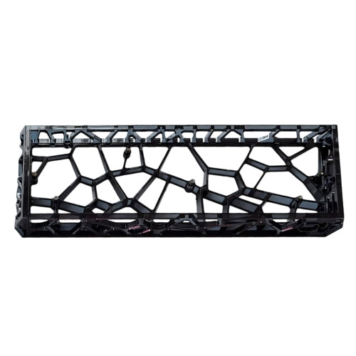 Ventilated GH60 Keyboards Shell Case-Transparent black