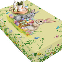 Festival-Samt-Tischdecke für Osterfeiern,-80x120cm ZB702 7