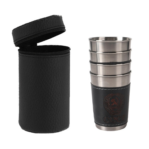 Portable Portable Shot Cups Nonrust Steel Materials for-180ML