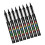 Soft Tip Watercolor Markers Highlighter Drawing Pen-8 black 1