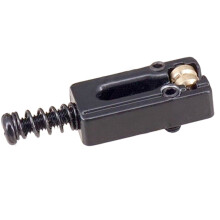 Einfache Demontage Design Roller Saddles E-Gitarre Teil-Schwarz