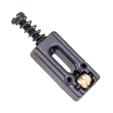 Quick String Loading Bridge Roller Saddles Enhances Sound-Black