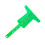 Rustproof Stainless Tire Depth Gauge Measuring Tool-Green 1