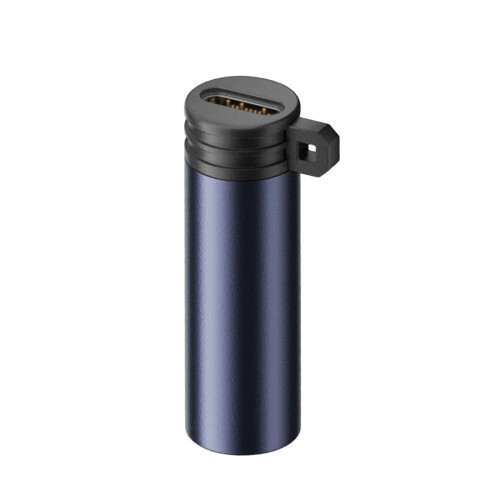 Electronic Lighter USB Type C Powered No Battery Metal-Gray