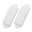 Electric Guitar Pickup Replacement Cover Plastic Texture-White 1