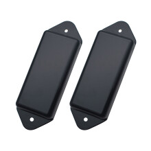 Guitar Pickup Lid Guitar Pickup Cover PlasticTexture-Black