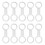 Light Weight Silicone Snorkel Mask Strap Keeper Retainer-10PCS 1