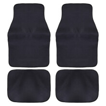 Tapis de sol universels résistants à l'usure, lot de 4 tapis de