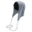 Ethnic Embroidered Openwork Pullover Cap Adjustable-Silver 1