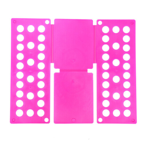 Aide au pliage du linge Portable et réglable,-magenta
