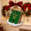 Efficiënte Kerstboom Accent Frosted Mini Boek Ornament-Rood 4