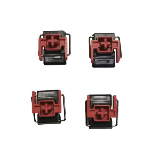 4PCS Clicky Linear Opt Switches Hot Swappable for-RedSwitch