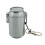 Creative Portable Ashtray with Wind Resistant Lid-silver cans 1