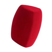 Éponges triangulaires, protection de microphones, mousse-Rouge