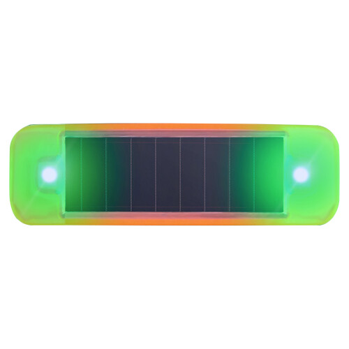 Solar Car Warning Light Antitheft Alarm LED-Orange green light