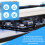Couvercles universels de remplacement-Surface concave brillante 7