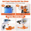 Easy Install Wall Bracket Rubber Coating for Backpack-2 pack 6