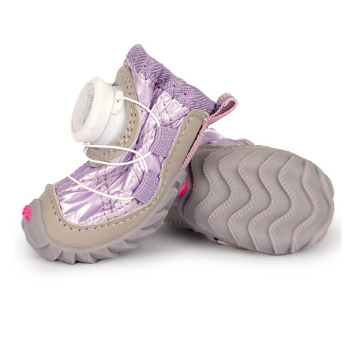 2lots Versatiles Dog Boot Multipurpose Waterproof-Purple 5