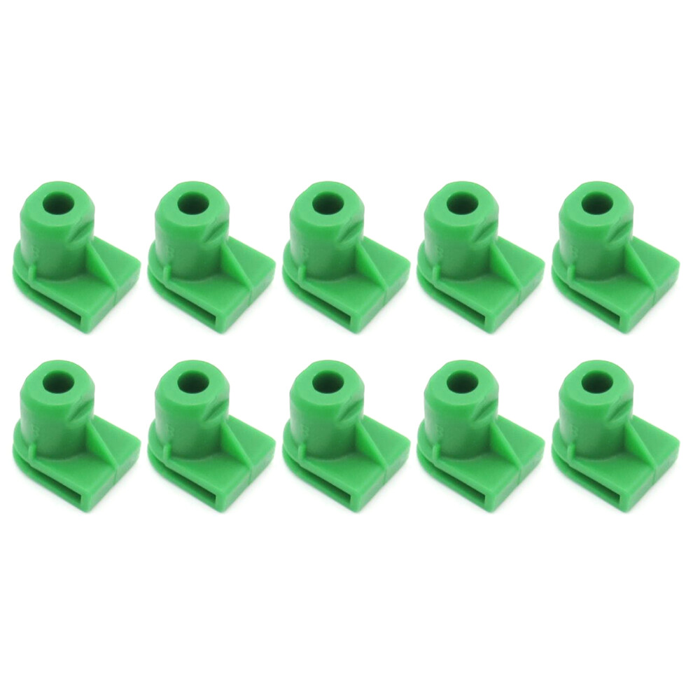 10Pcs Front Bumper Fasteners Bumper Trim Plastic Retaining Nut 7751001363603