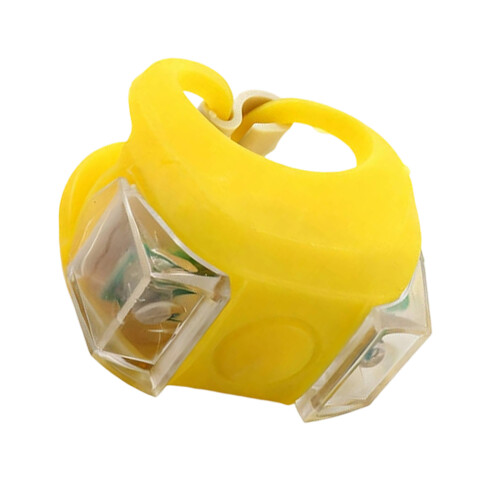 Frogs Shape Bicycles Warning Light With 6 Lighting-Yellow