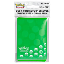 Ultra Pro ULP16742 Pokemon Grass Type Energy Deck Protector for Card Game - 65 Piece
