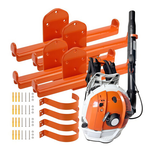 Secure Wall Mount Bracket Prevents Shaking Supports-4 pack