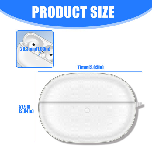 Housse de protection pour écouteurs, coque lavable, manchon de 2