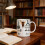 Ceramic Coffee Cup with Hospital Stethoscope-White 11oz 4